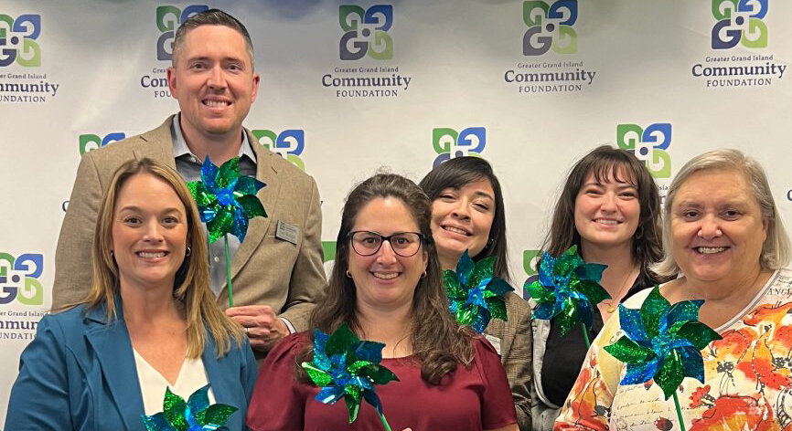 Greater Grand Island Community Foundation team members standing together