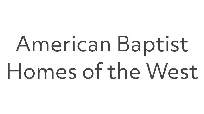 American Baptist Homes of the West