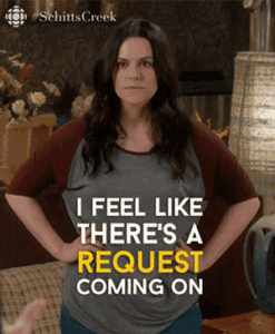 Stevie from Schitts Creek gif