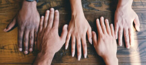 People of diverse backgrounds working together
